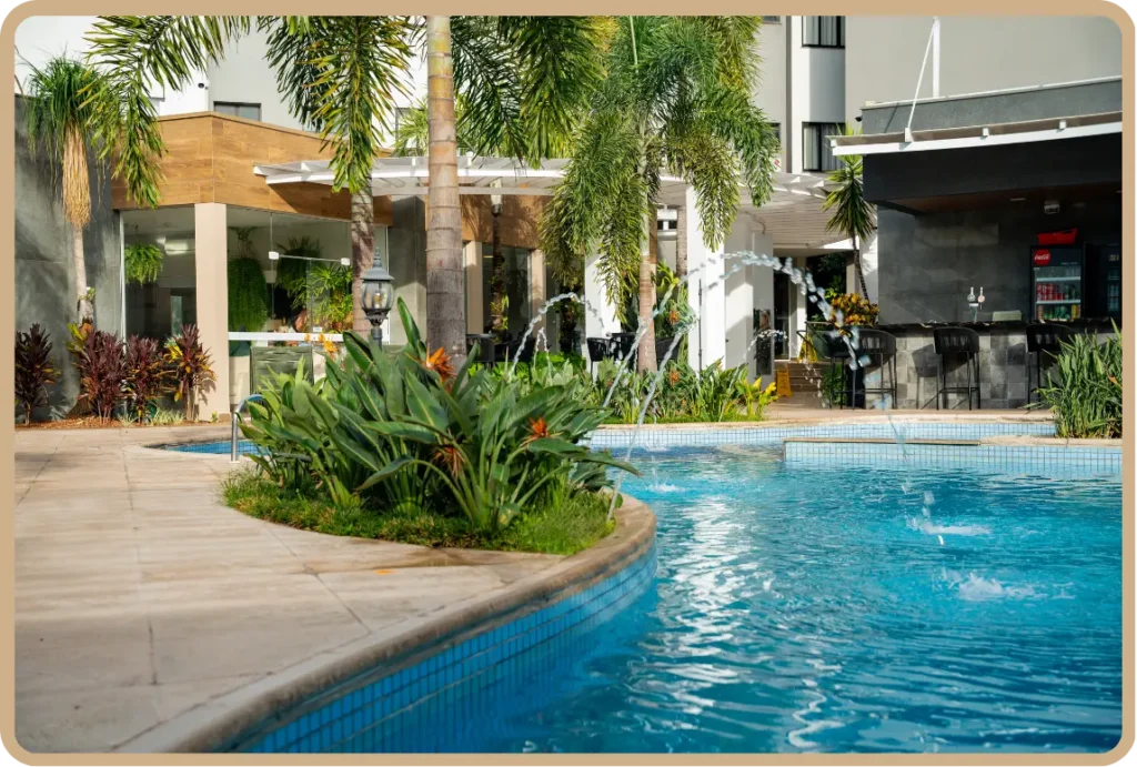 piscina aquecida em foz do iguacu